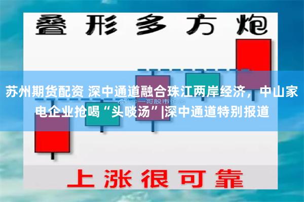 苏州期货配资 深中通道融合珠江两岸经济，中山家电企业抢喝“头啖汤”|深中通道特别报道