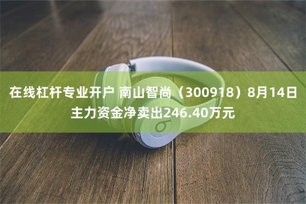 在线杠杆专业开户 南山智尚（300918）8月14日主力资金净卖出246.40万元