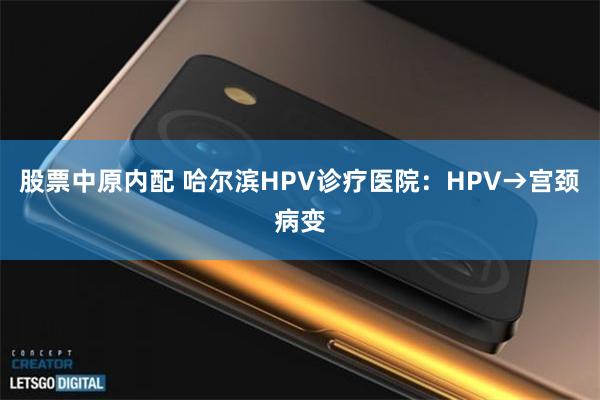 股票中原内配 哈尔滨HPV诊疗医院：HPV→宫颈病变